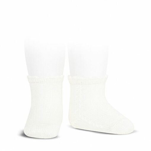 calcetines cortos perle con calado lateral nata thumbnail 2000x2000 80
